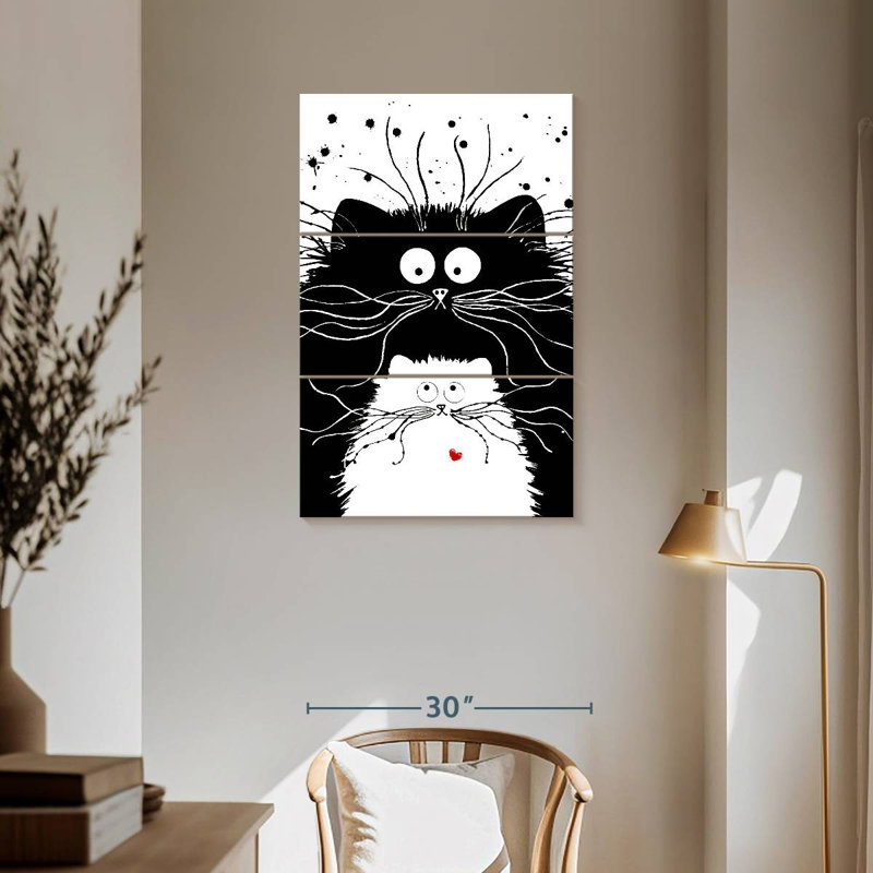 Brampt You're Purrfect, 57'' H x 36'' W