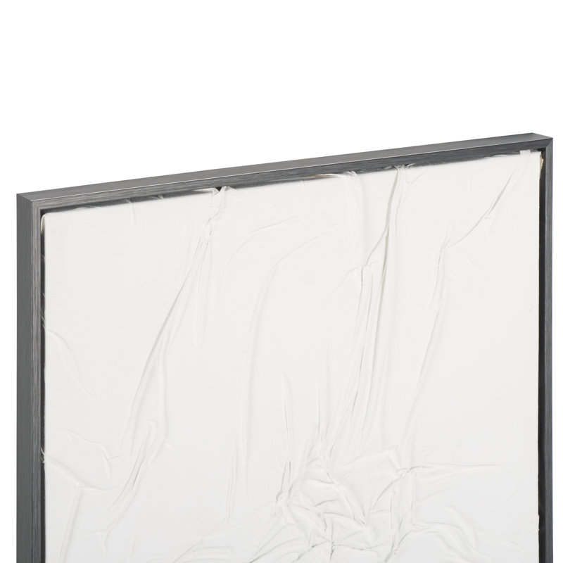Toile encadrée glaciaire