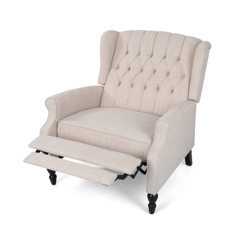 Fauteuil inclinable à un et demi siège, Beige