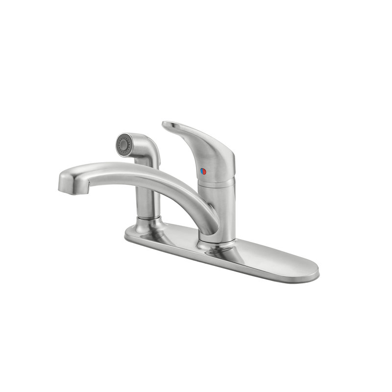 Robinet de cuisine à poignée simple avec jet latéral Colony Pro