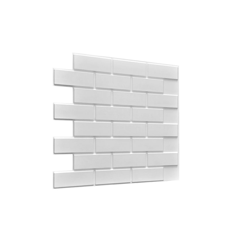23" x 23" Wall Paneling, White