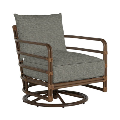 Malibu Swivel Patio Chair with Cushions