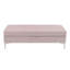 Banc de rangement en velours Marius-1052630144