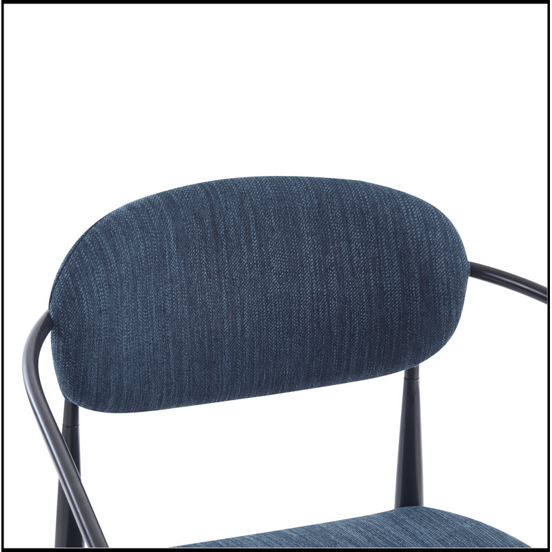 Fauteuil d'appoint rembourré Mid-Century
