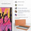 «Love Graffiti», reproduction sur toile-92833329