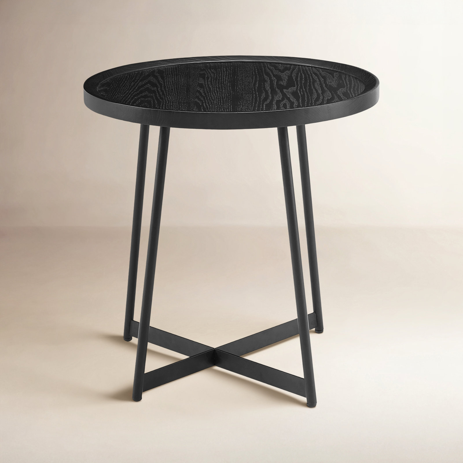 Xavier End Table, Black Ash