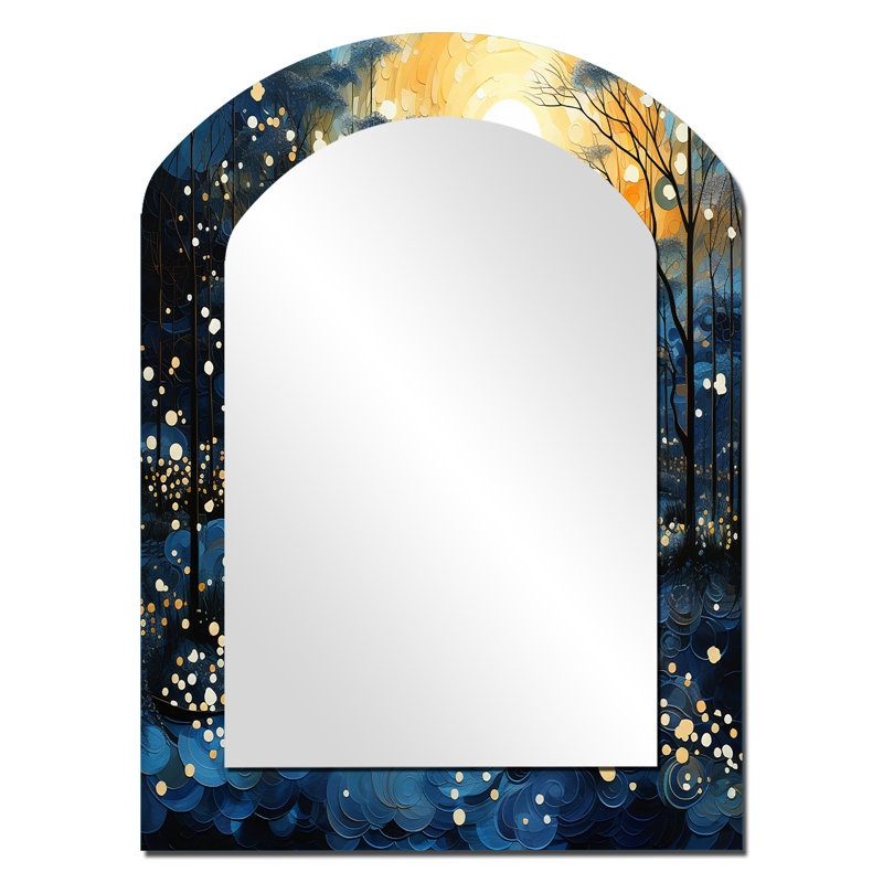 Miroir mural Blue River Reflections Of Serenity IV, 34 po x 25 po