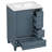 Hutton 24" Freestanding Bathroom Vanity with Ceramic Sink, Drawers & Shelves-2032694419