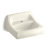 Kingston Vitreous China Rectangular Wall Mount Bathroom Sink with Overflow-10941336-118589931