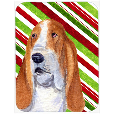 Planche à découper en verre Basset Hound