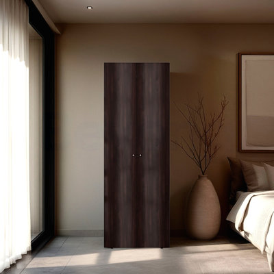 2-Door Tall Wardrobe Cabinet by Red Barrel Studio
