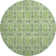 Premium Machine Washable Cerrito AMF564 Green Rug