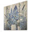 Blue Bonnets in Vase Minimalisme Harmony - Blue Bonnets, art mural sur bois de pin naturel-101354852