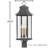  Adair Three Light 27.75" Outdoor Post Mount Lantern with Lumiglo (Post Sold Separately)