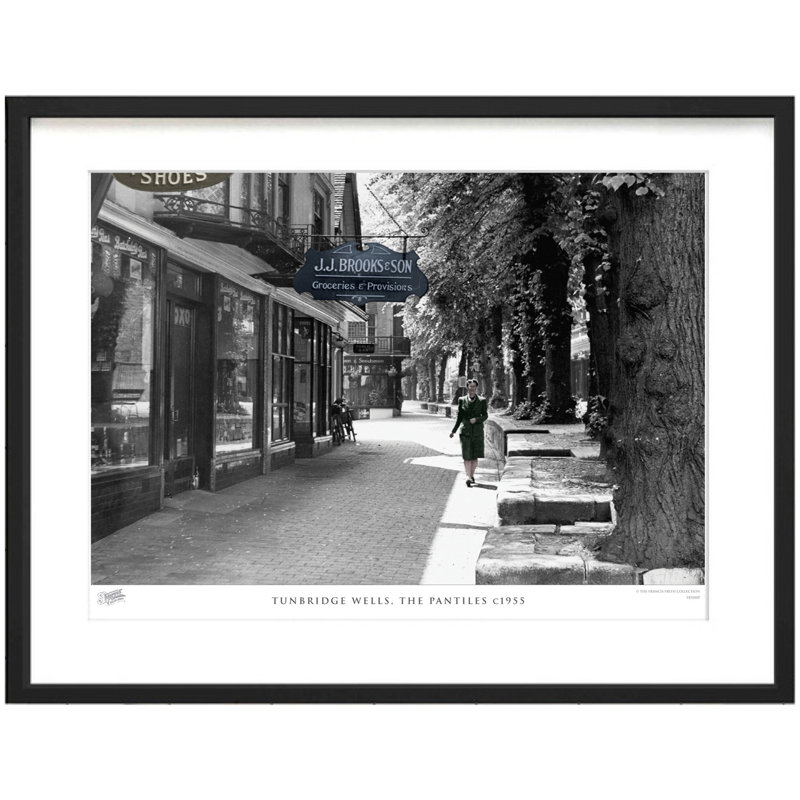 Tunbridge Wells, The Pantiles C1955 by Francis Frith - Single Picture Frame Print, 60cm H x 80cm W x 2.3cm D