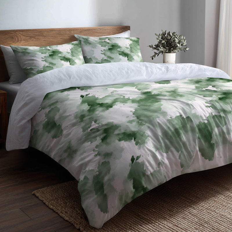 Ensemble de literie 3 pièces Boho - Ensemble de housse de couette et coussin décoratif