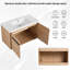 Ensemble de meuble-lavabo 2 portes Modern