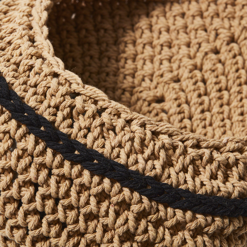 Panier en coton Highland Dunes