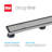 Stainless Steel Linear Shower Drain Tile-in Grate-85152736