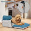 Siège d'auto pour chien imperméable avec poches de rangement