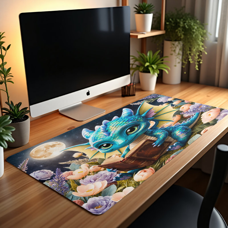 Polyester Desk Pad, 23.6x13.8