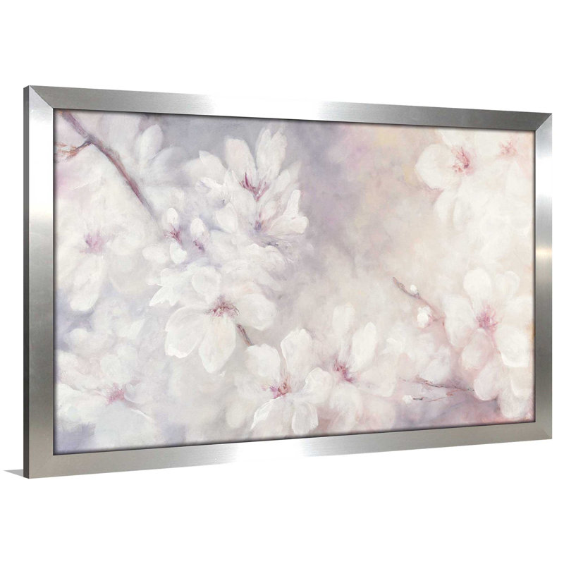 «Cherry Blossoms» par Julia Purinton - reproduction de cadre photo, H 21,5 po x l 27,5 po x P 0,75 po