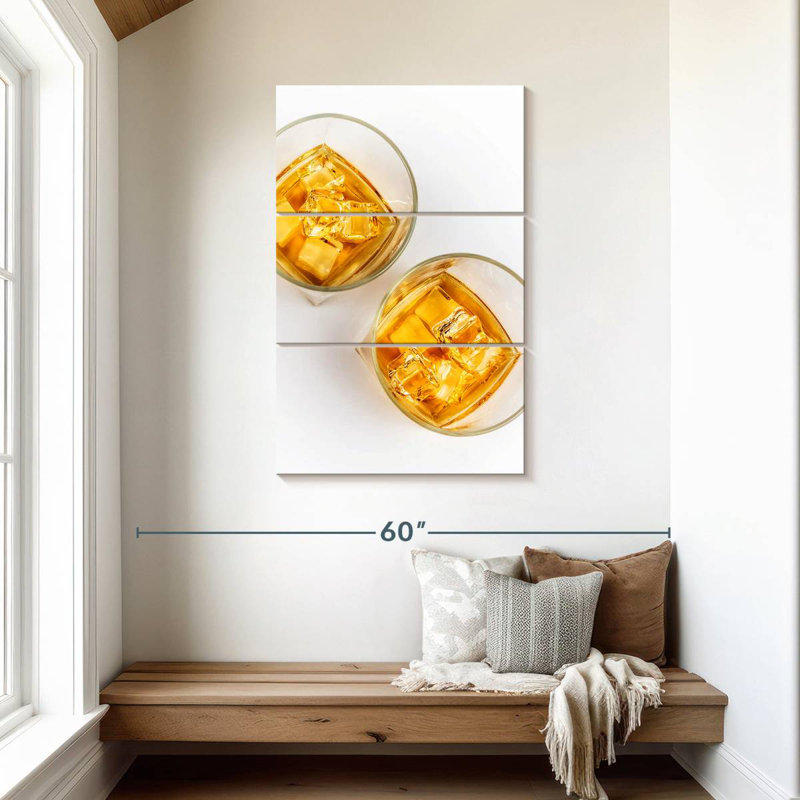 Yarlin Cold Whiskey Drinks, 45" H x 28" W