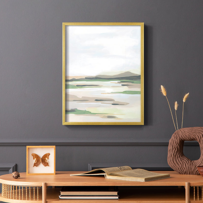 Reproduction encadrée Mesa Verde II - bois massif, H 10 po x l 8 po
