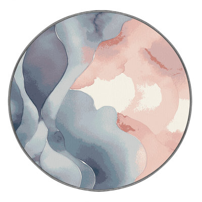 Tapis turquoise Horizon