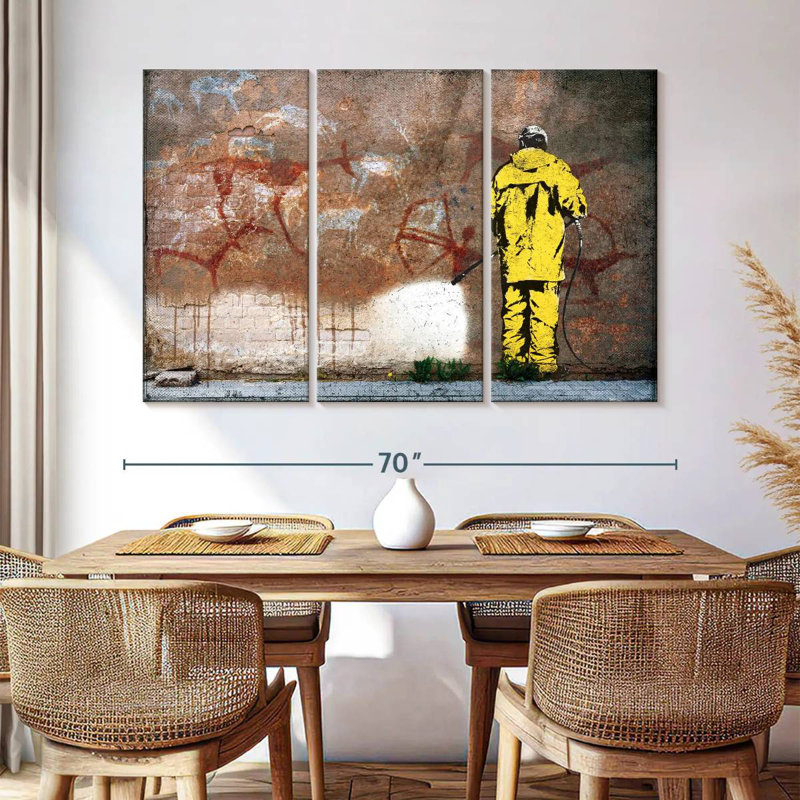 Leisha Street Cleaner, 42" H x 65" W