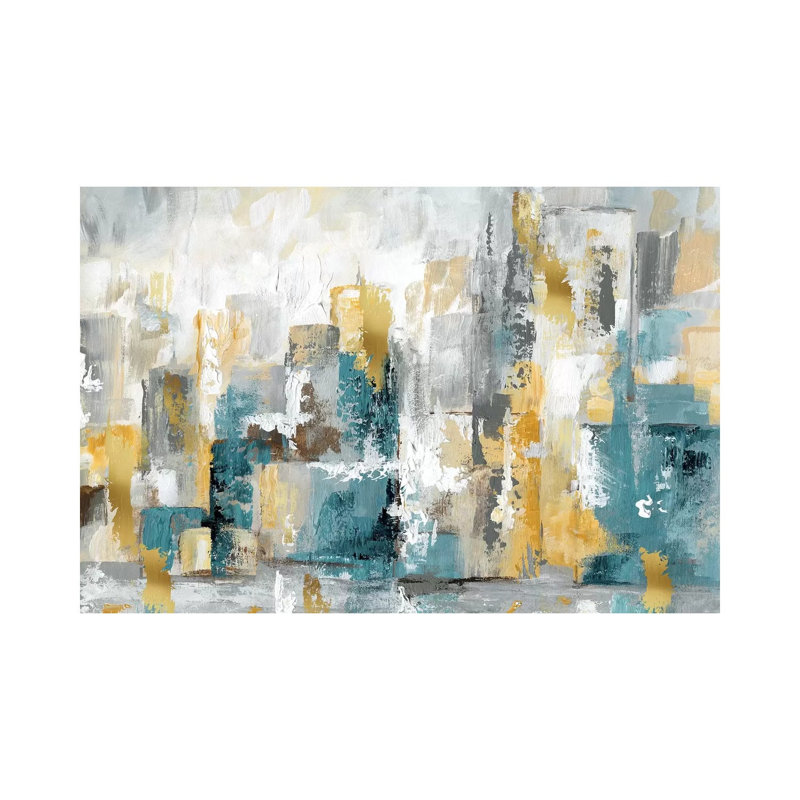 City Views I by Nan - Wrapped Canvas Print, 66.04 cm H x 45.72 cm W x 3.175 cm D