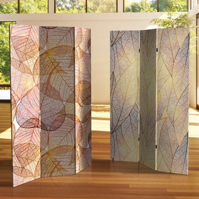 Ethereal Leaves Reversible Room Divider