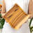 Ocean Teak Wood Plate  (Set Of 2)