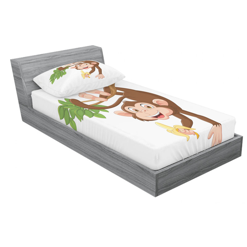 Microfiber Sheet Set, Twin Sheet Set + Fitted Sheet + 1 Pillowcase