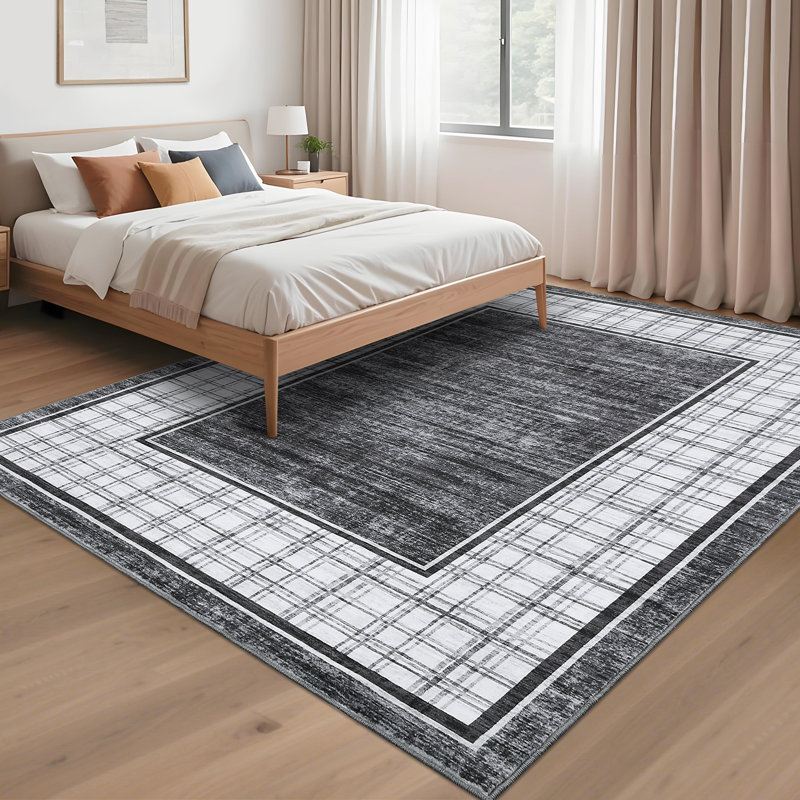 Tapis lavable à la machine Modern, Rectangle 9 pi x 12 pi