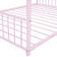 Lit double pleine grandeur en métal, rose-1502411603-1502411601