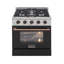 30" 4.2 cu. ft. Freestanding Gas Range with Convection Oven-73306194-73306197