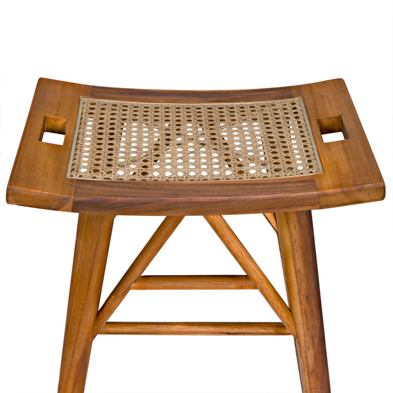 Murphy Stool with Solid Wood Frame