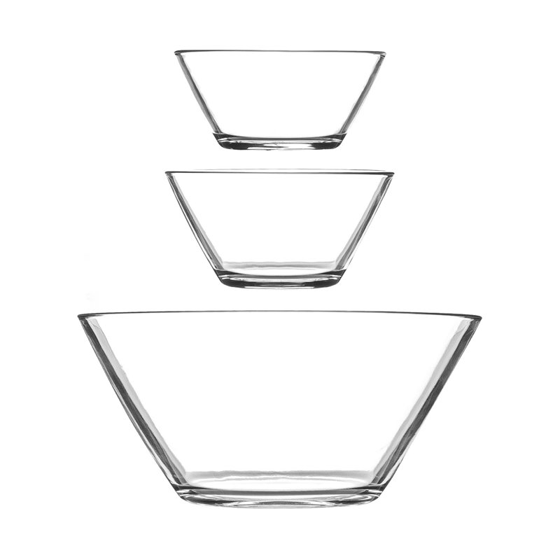 Argon Tableware Glass Serving Bowl