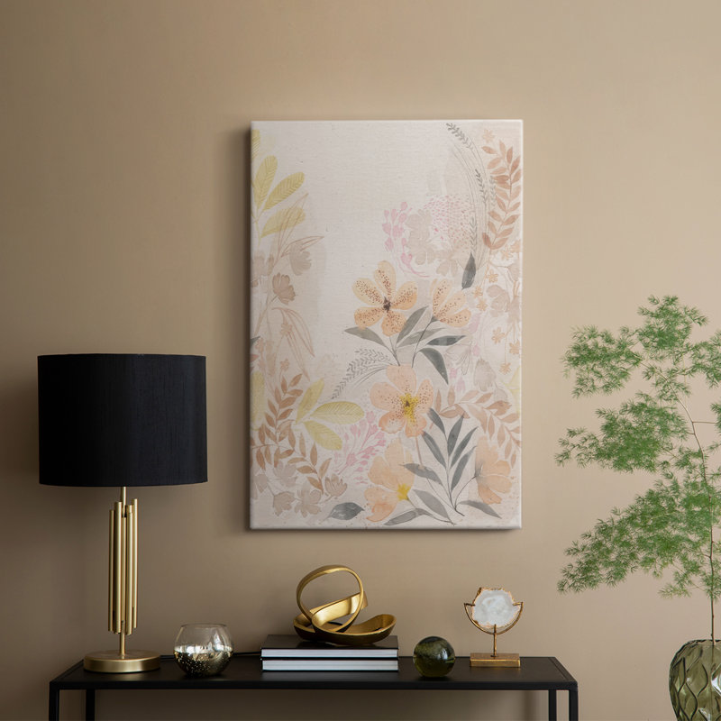 Windswept Wildflowers II - galerie sur mesure, H 18 po x l 12 po