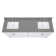 Lotte 73'' Quartz Double Bathroom Vanity Top with Sink
