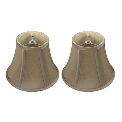 7'' H x 9'' W Silk Bell Lamp Shade