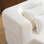 Grand canapé moderne grand format avec 4 coussins, canapé futon en tissu moelleux, matelas pliant en mousse haute densité-332557925