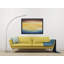 Lampe sur pied arquée 91 po Charley