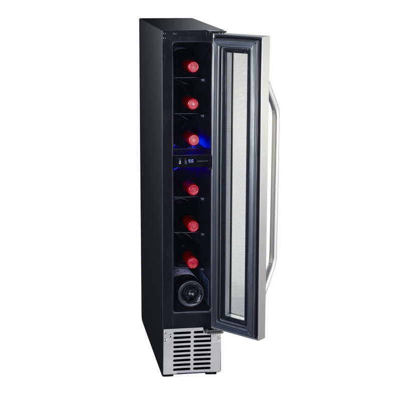 EdgeStar Single Zone 20.375'' Built-In 7 Bottle Wine Refrigerator with Reversible Door