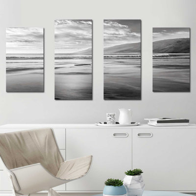 « contemplating rêves », reproduction de peinture à l’acrylique à multiples images sur toile