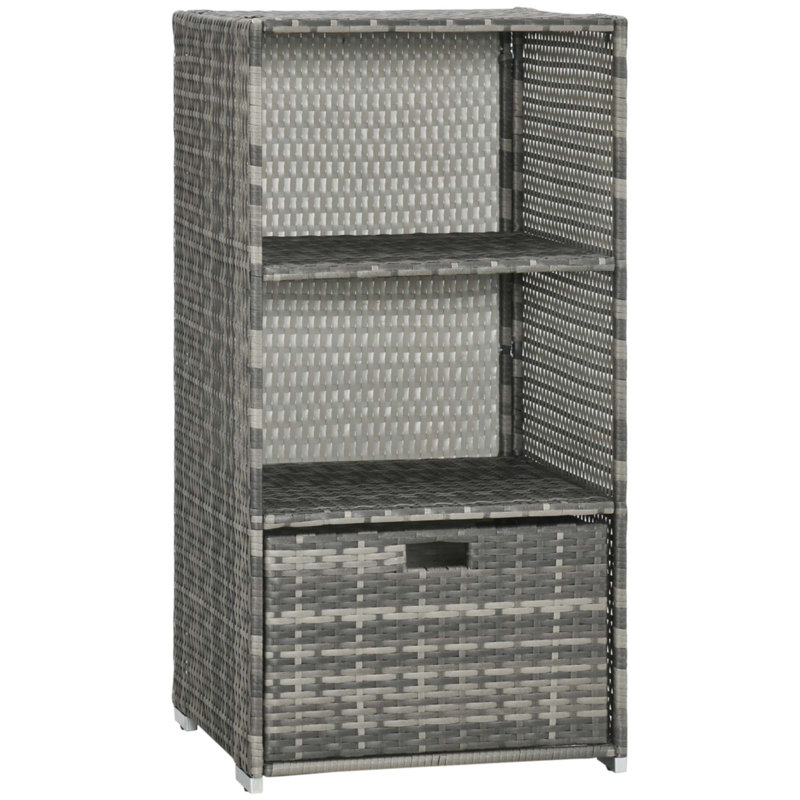 Valet Pool Towel Rack, Dark Gray