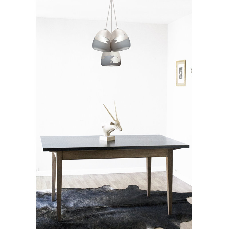 Ombre 3 - Light Pendant, 84" H x 18" W x 18" D