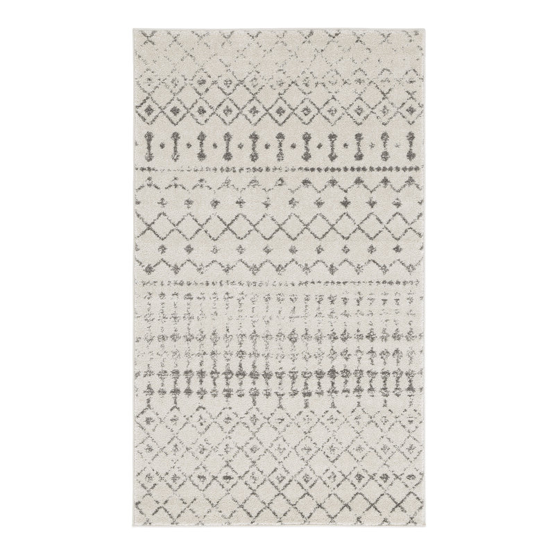 Genagra Geometric Area Rug, Rectangle 91 x 152cm