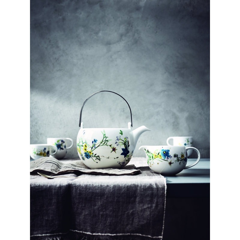 Brillance Fleurs Des Alpes Bone China Teacup